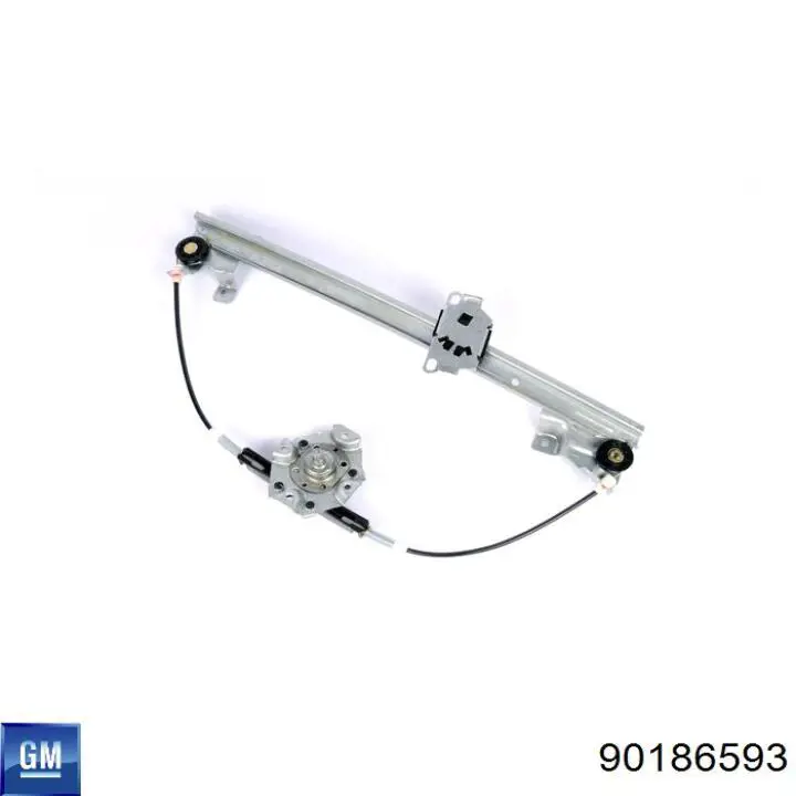 Mecanismo de acionamento de vidro da porta dianteira esquerda General Motors 90186593 preço, a partir de 22,54 USD