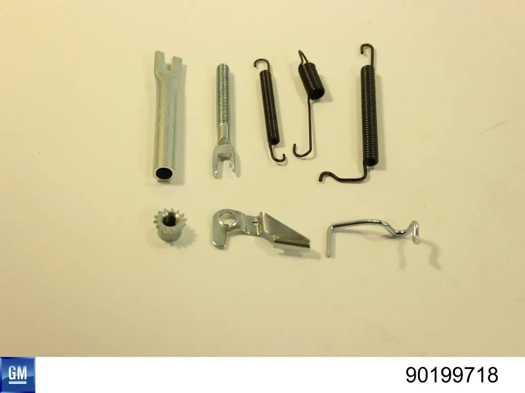 C00005BD Korea (oem) Kit de montagem das sapatas traseiras de tambor