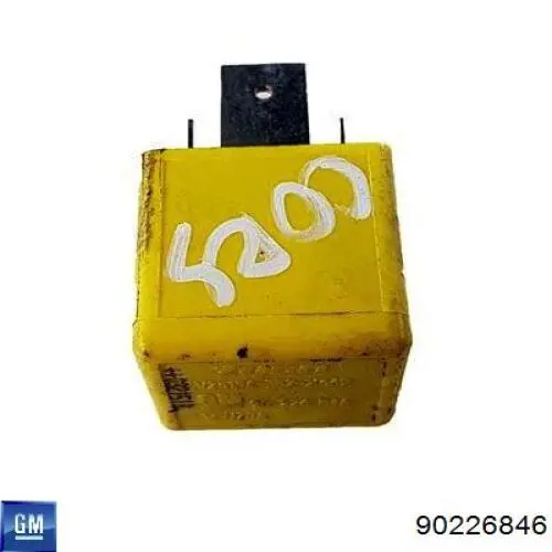 90226846 General Motors Relê de bomba de gasolina elétrica