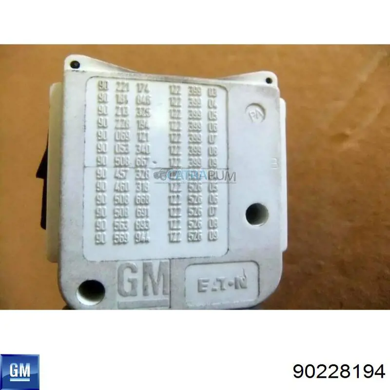 Compre 90228194 General Motors Comutador esquerdo instalado na coluna da direção