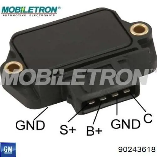 Módulo de ignição (comutador) General Motors 90243618 preço, a partir de 23,02 USD