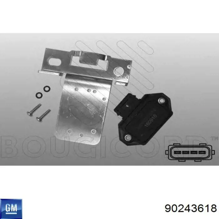 Compre 90243618 General Motors Módulo de ignição (comutador)