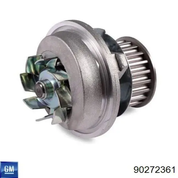 Bomba de água (bomba) de esfriamento 90272361 General Motors