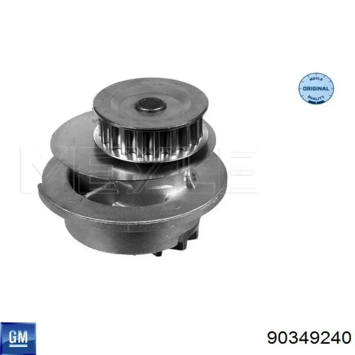 Compre 90349240 General Motors Bomba de água (bomba) de esfriamento