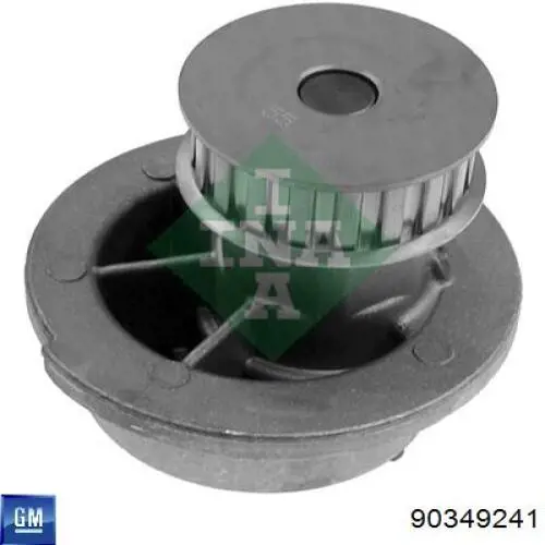 Bomba de água (bomba) de esfriamento General Motors 90349241 preço, a partir de 27,66 USD