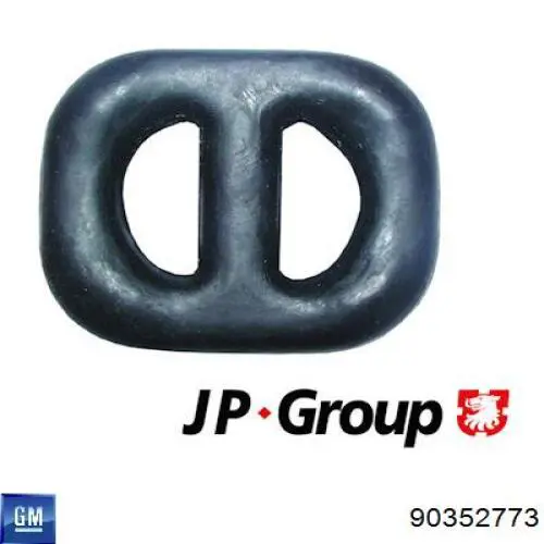 Coxim de fixação do silenciador 90352773 General Motors