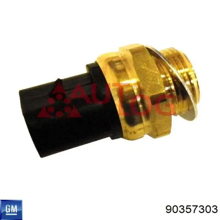 Compre 90357303 General Motors Sensor de temperatura do fluido de esfriamento (de ativação de ventilador do radiador)