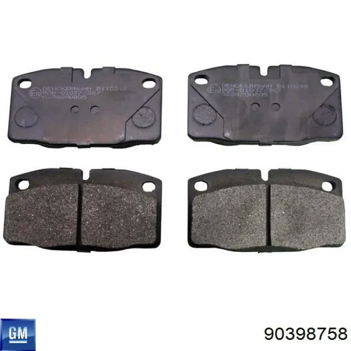 Sapatas do freio dianteiras de disco General Motors 90398758 preço, a partir de 11,89 USD