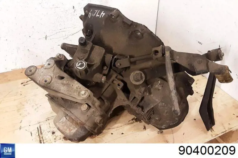 F13W374 Opel Caixa de Mudança montada (caixa mecânica de velocidades)