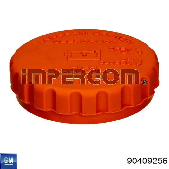 Compre 90409256 General Motors Tampa (tampão) do tanque de expansão