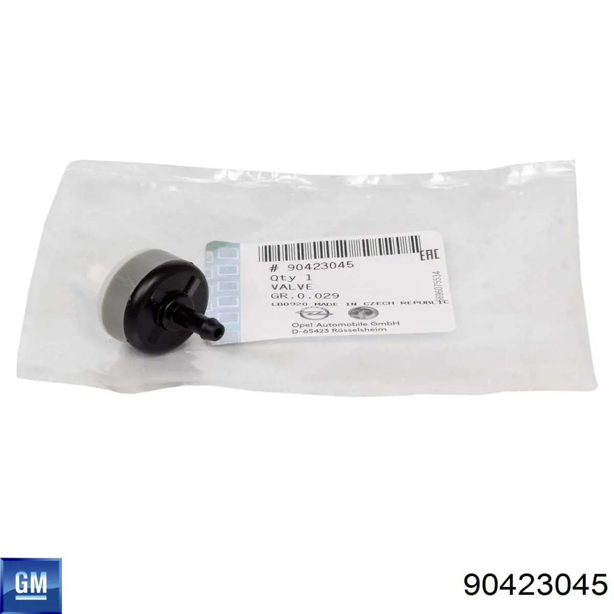 Válvula PCV de ventilação dos gases de cárter General Motors 90423045 preço, a partir de 30,48 USD