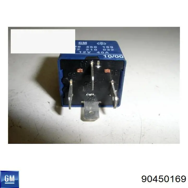 Relê de ventilador General Motors 90450169