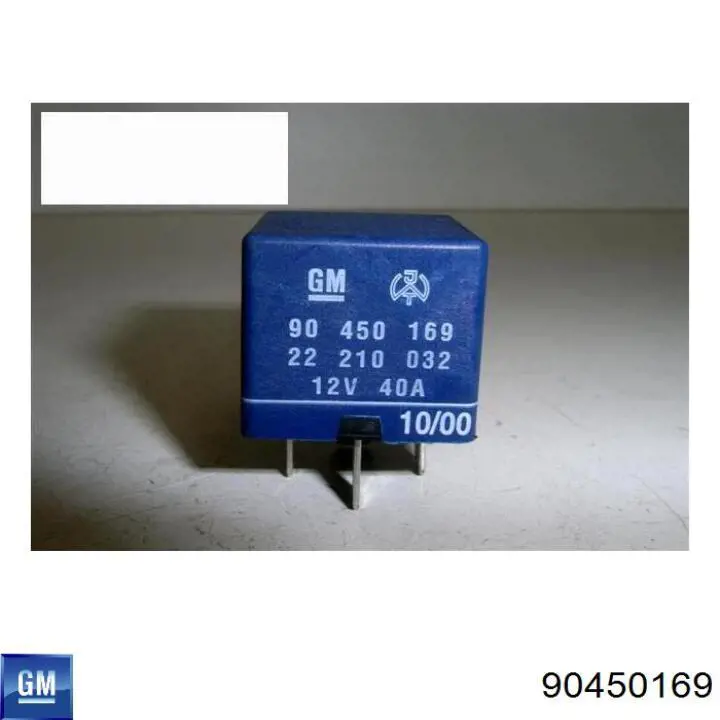 90450169 General Motors Relê de ventilador