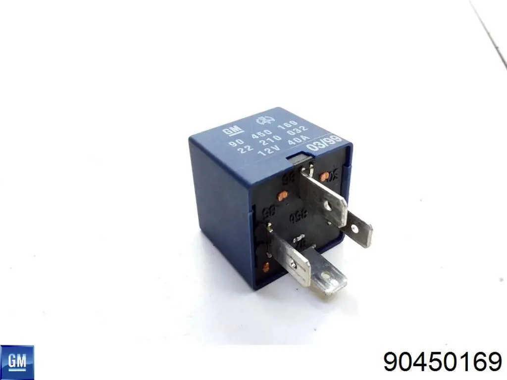 Relê de ventilador 90450169 General Motors