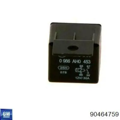 Compre 90464759 General Motors Relê de bomba de gasolina elétrica