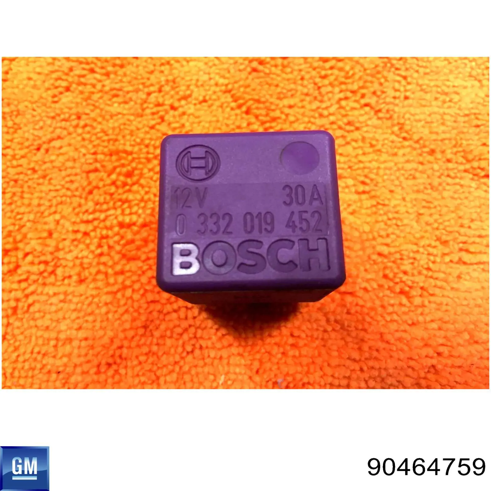 90464759 General Motors Relê de bomba de gasolina elétrica