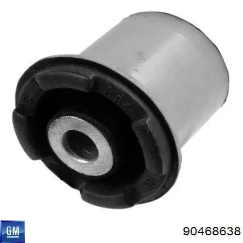 Bloco silencioso dianteiro do braço oscilante inferior 90468638 General Motors