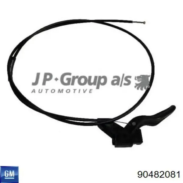 Cabo de abertura da capota 90482081 General Motors