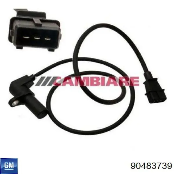 Compre 90483739 General Motors Sensor de posição (de revoluções) de cambota