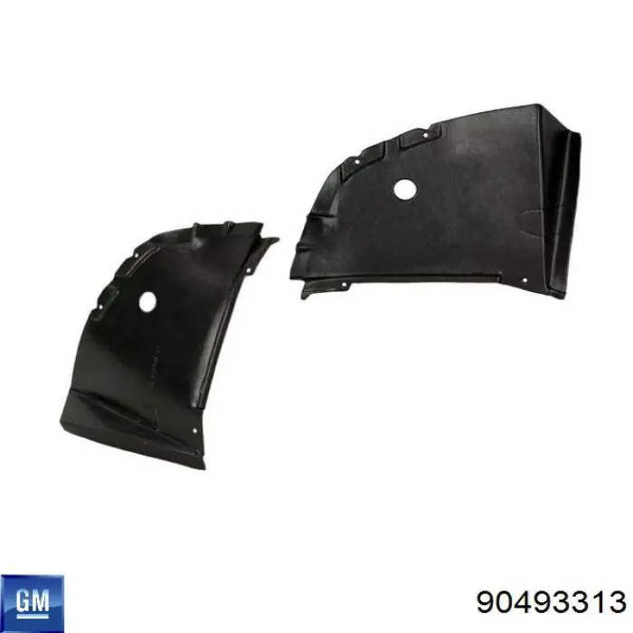 Compre Guarda-barras direito do pára-lama dianteiro Opel Omega 