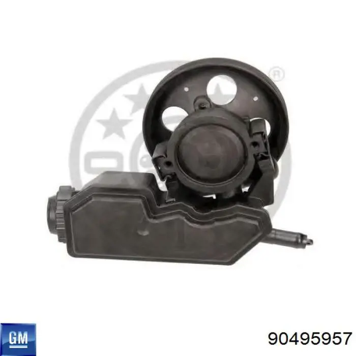 Bomba da Direção hidrâulica assistida 90495957 General Motors