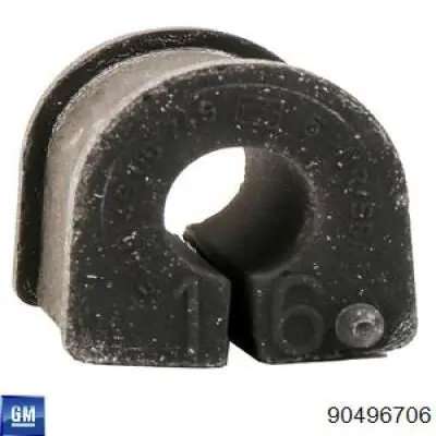 90496706 General Motors Bucha de estabilizador traseiro