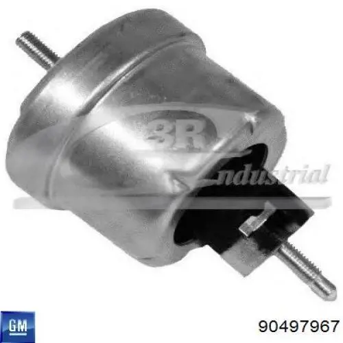 Coxim (suporte) esquerdo de motor 90497967 General Motors