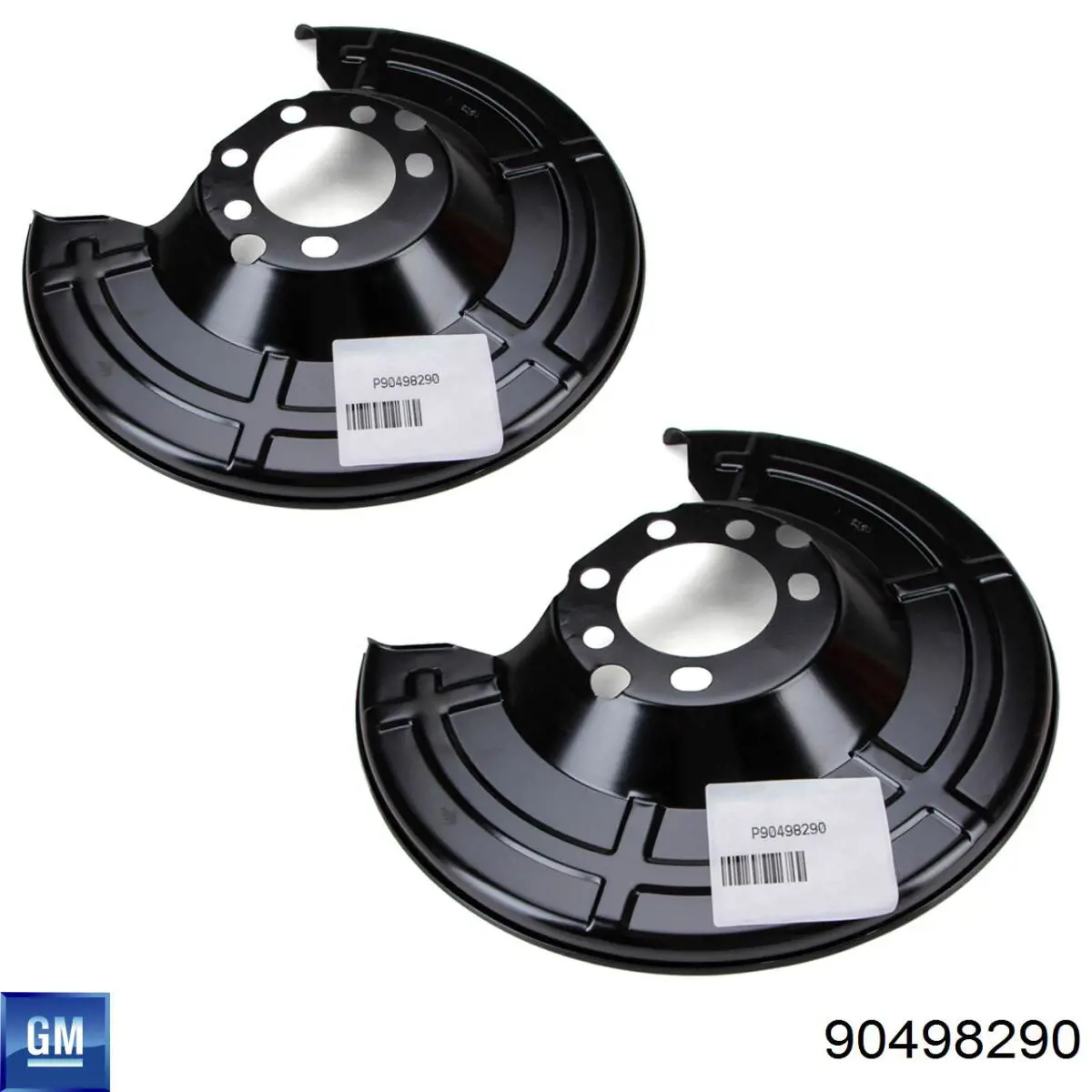 90498290 General Motors Proteção do freio de disco traseiro