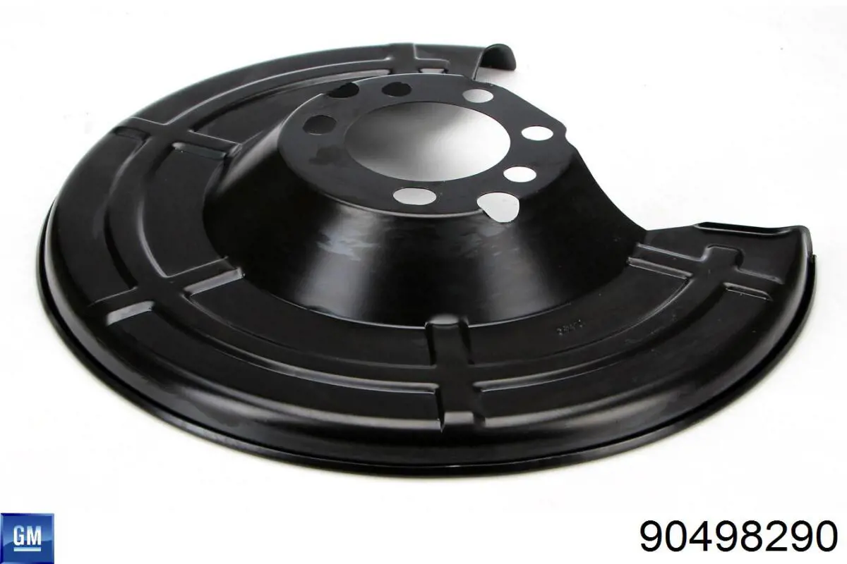 Compre 90498290 General Motors Proteção do freio de disco traseiro
