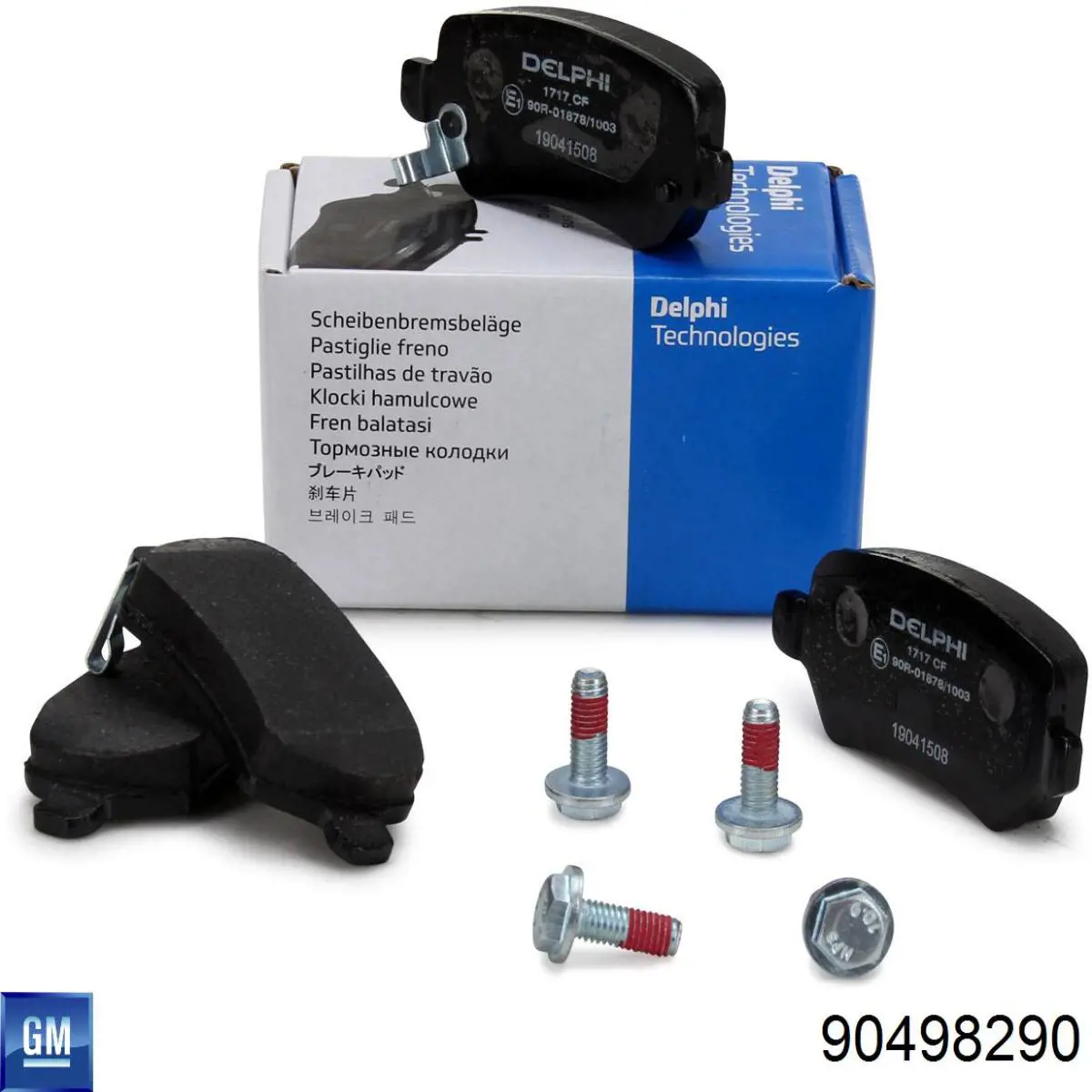 Compre 90498290 General Motors Proteção do freio de disco traseiro