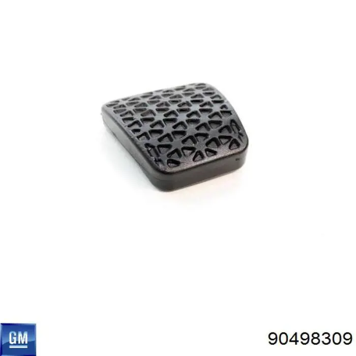 90498309 General Motors Placa sobreposta de pedal do freio