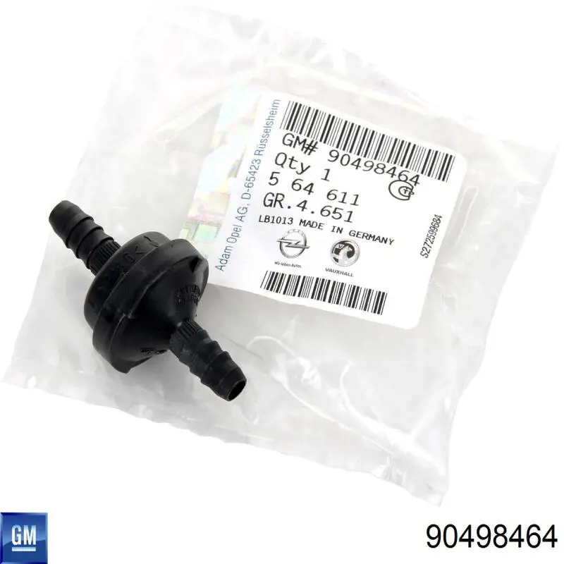 Válvula de impulsionador de vácuo dos freios General Motors 90498464 preço, a partir de 3,49 USD