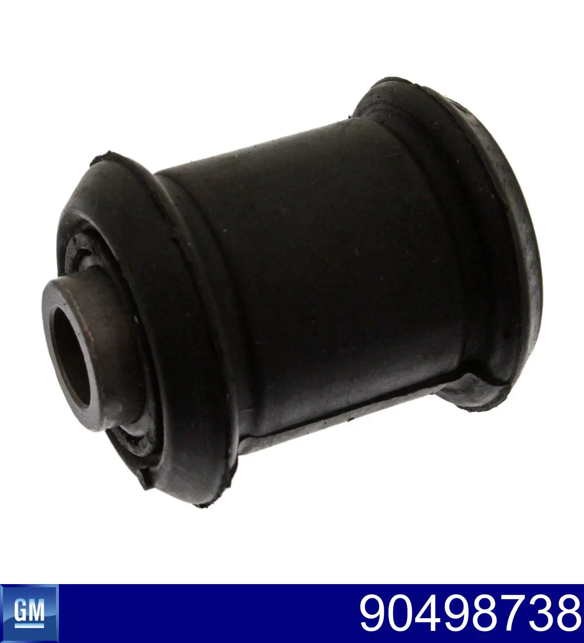 Compre 90498738 General Motors Bloco silencioso dianteiro do braço oscilante inferior