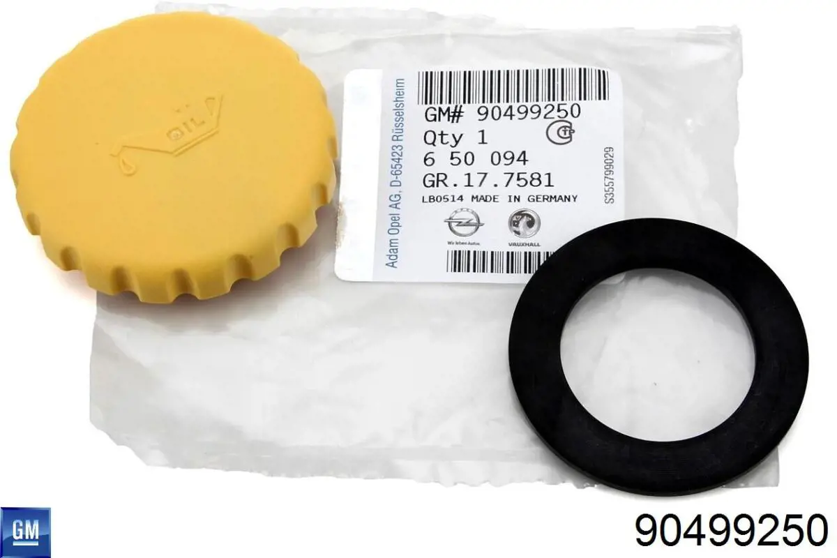 Tampa do gargalho de enchimento de óleo General Motors 90499250 preço, a partir de 3,39 USD