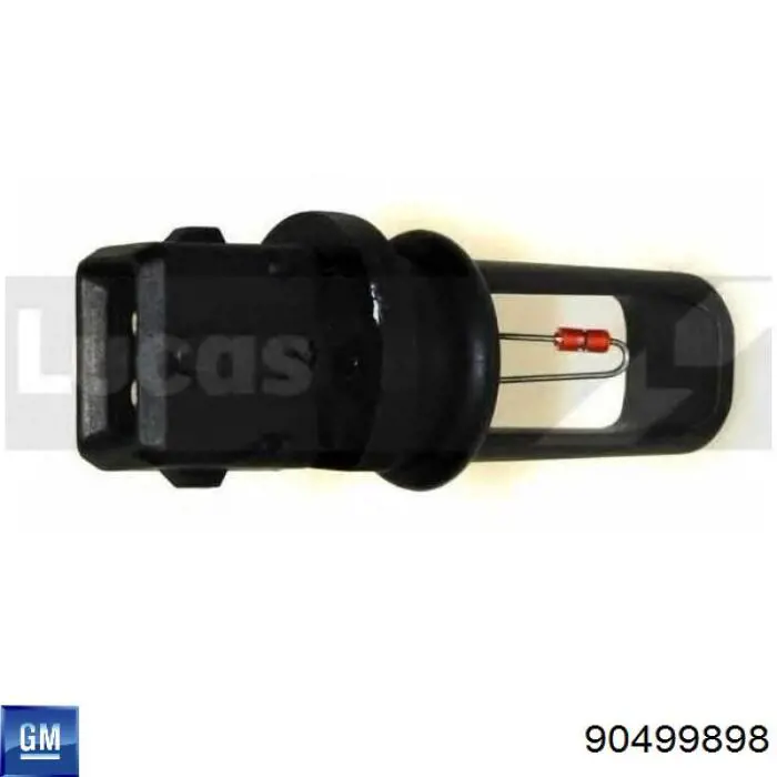 Sensor de temperatura do meio ambiente 90499898 General Motors