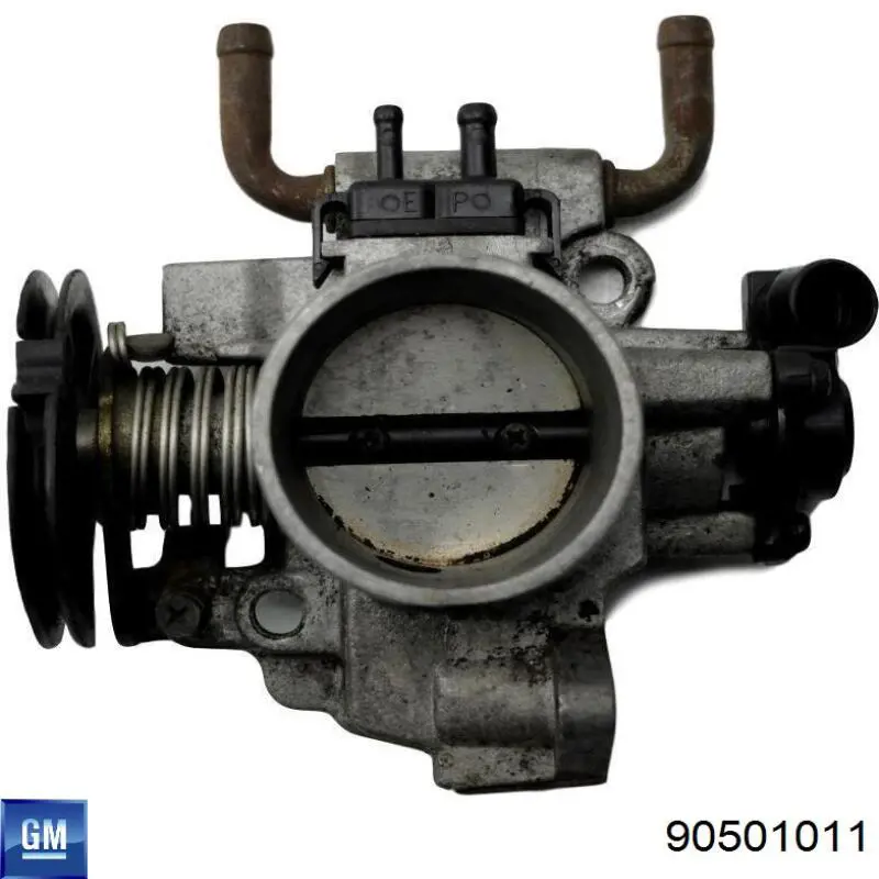 5825201 Opel Válvula de borboleta montada