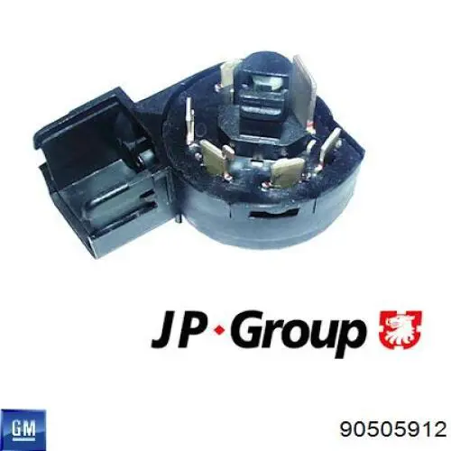 Grupo de contato de fecho de ignição 90505912 General Motors