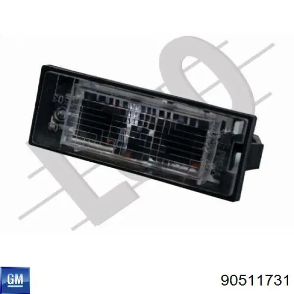 Lanterna da luz de fundo de matrícula traseira General Motors 90511731 preço, a partir de 7,44 USD