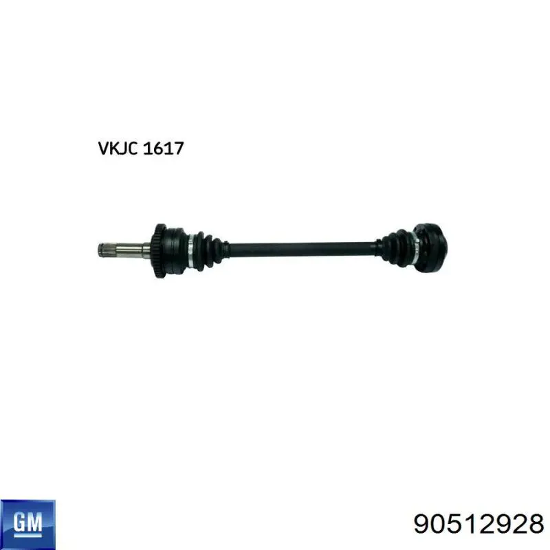 Semieixo traseiro para Opel Omega B 21, 22, 23