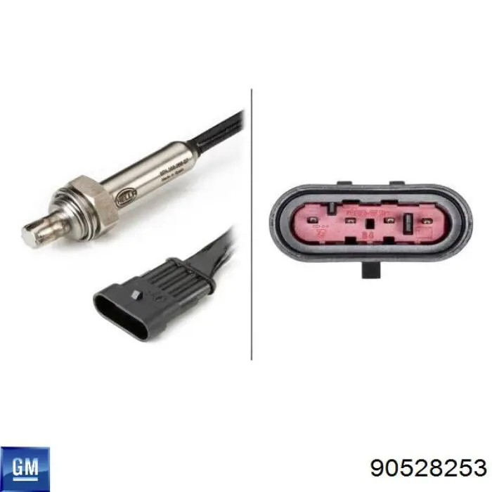 Sonda lambda, sensor de oxigênio até o catalisador General Motors 90528253 preço, a partir de 141,24 USD