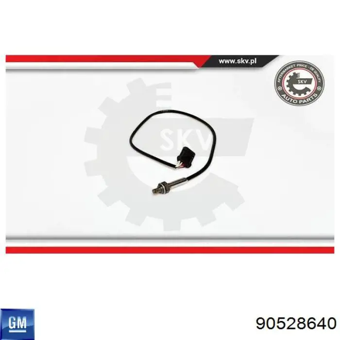 Sonda lambda, sensor de oxigênio General Motors 90528640 preço, a partir de 122,01 USD