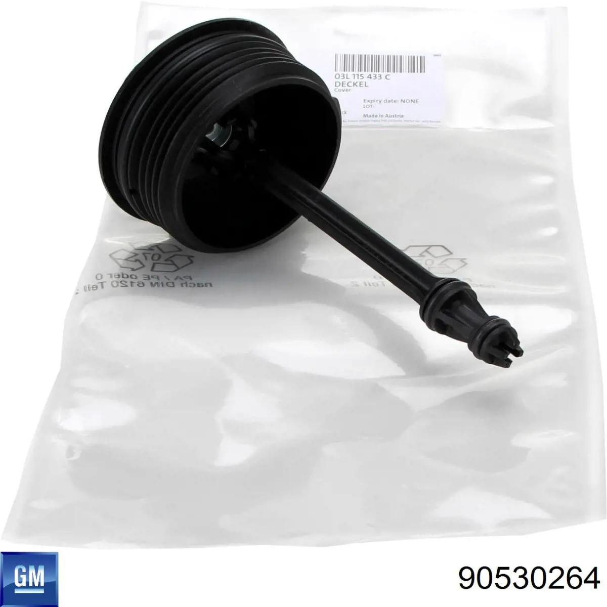 Vedante de adaptador do filtro de óleo General Motors 0650953