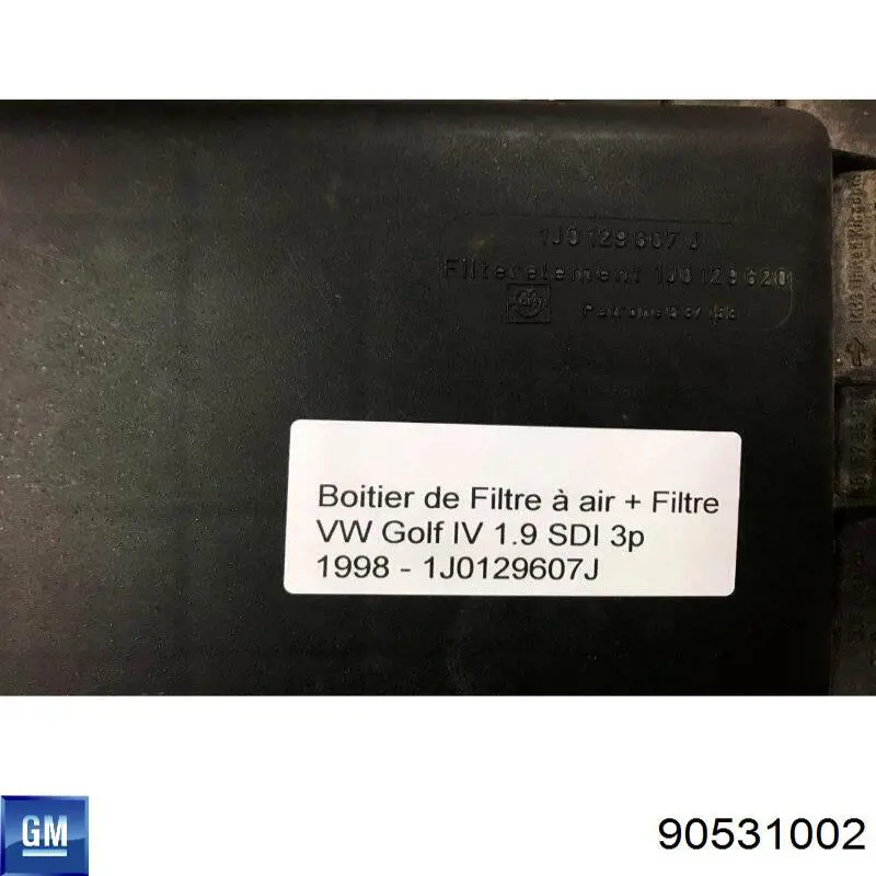 Caixa de filtro de ar 90531002 General Motors