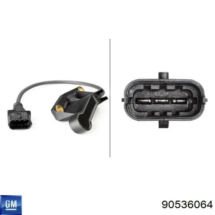 90536064 General Motors Sensor de posição da árvore distribuidora