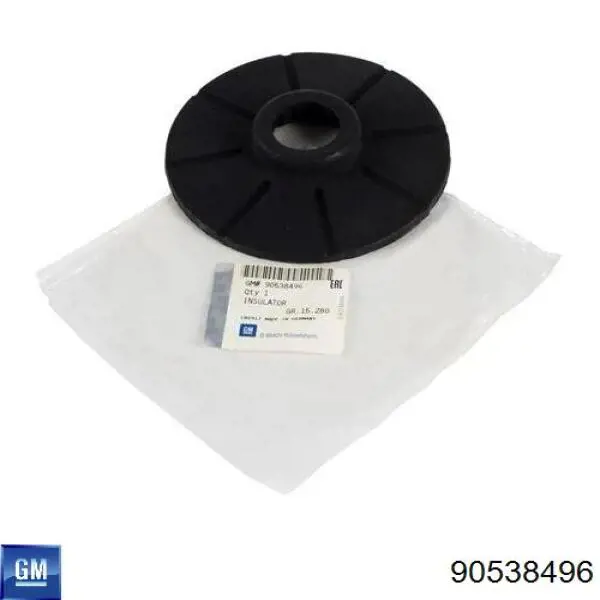 90538496 General Motors Espaçador (anel de borracha) da mola traseira inferior