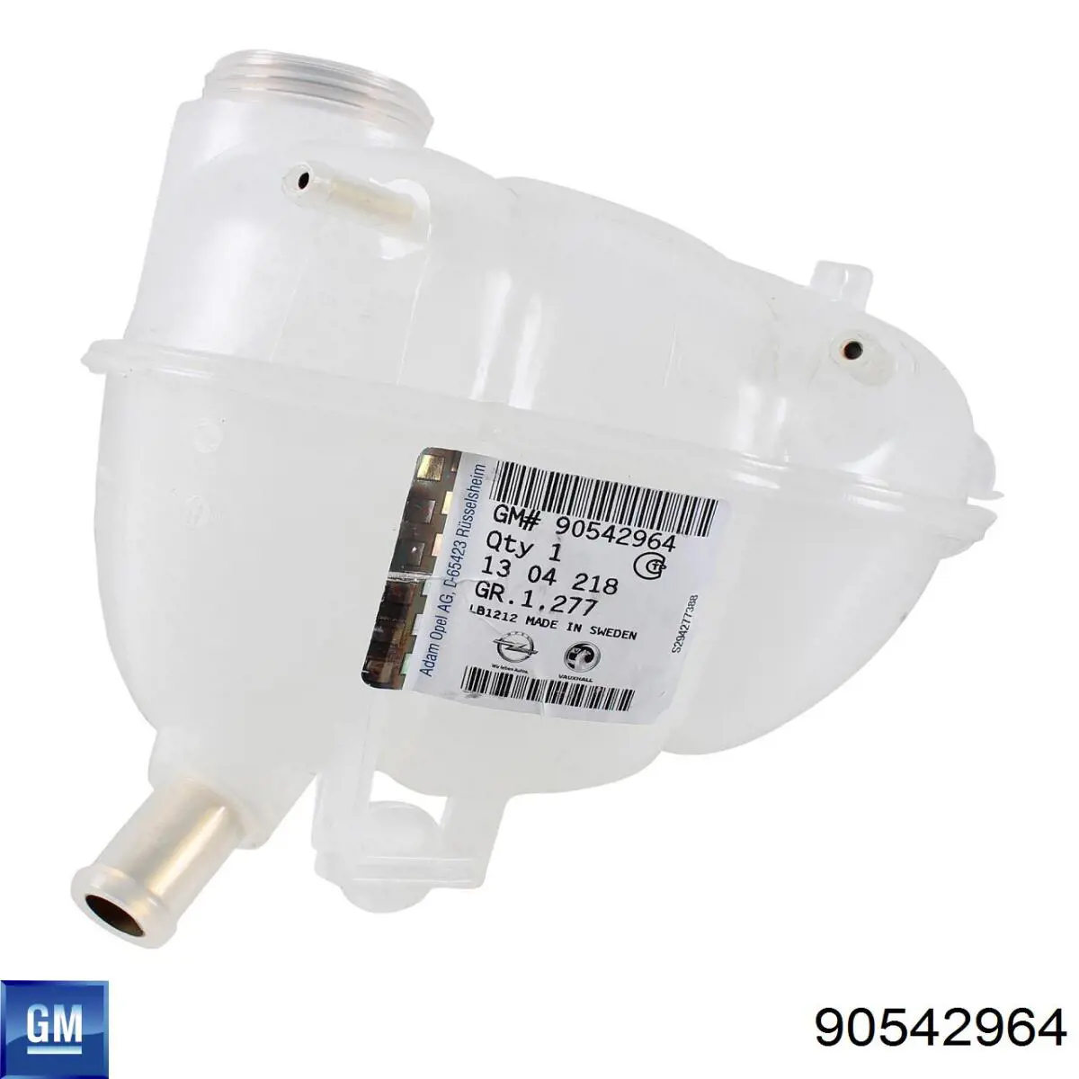 Tanque de expansão do sistema de esfriamento 90542964 General Motors