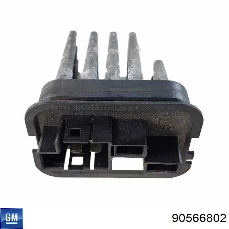 90566802 General Motors Resistor (resistência) de ventilador de forno (de aquecedor de salão)
