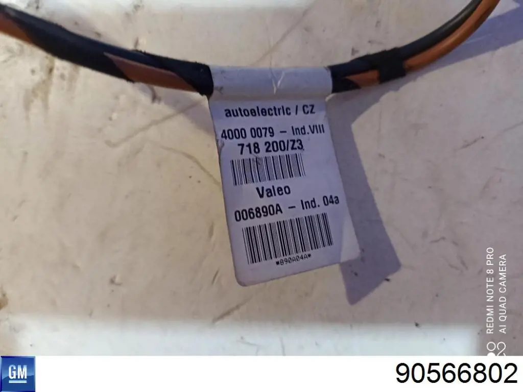 Compre 90566802 General Motors Resistor (resistência) de ventilador de forno (de aquecedor de salão)