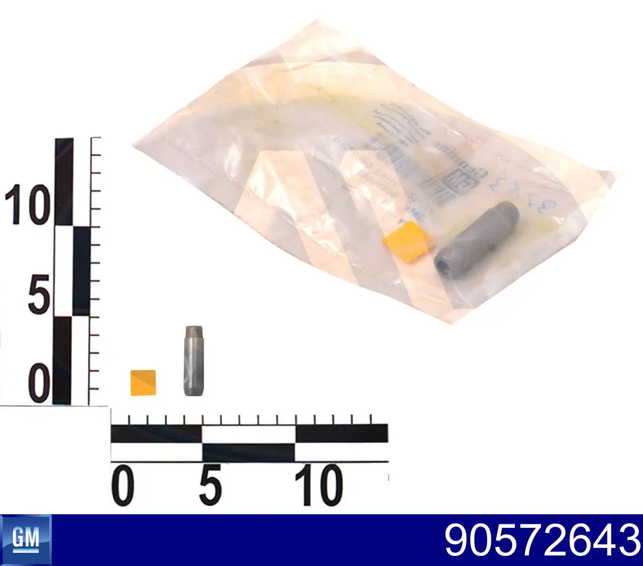Compre 90572643 General Motors Guia de válvula de escape