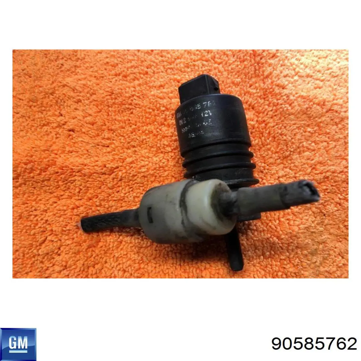 Bomba de motor de fluido para lavador de vidro dianteiro 90585762 General Motors